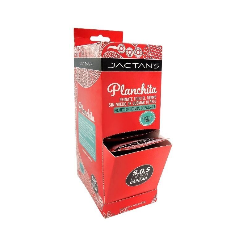 JACTANS - TRATAMIENTO CAPILAR-PORTECTOR T?RMICO PARA PLANCHITA    (CAJA EXHIBIDORA X24 U)