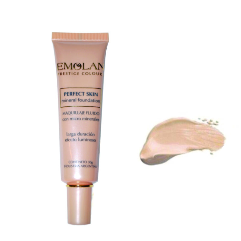 EMOLAN - MAQUILLAJE FLUIDO PERFECTO SKIN 001