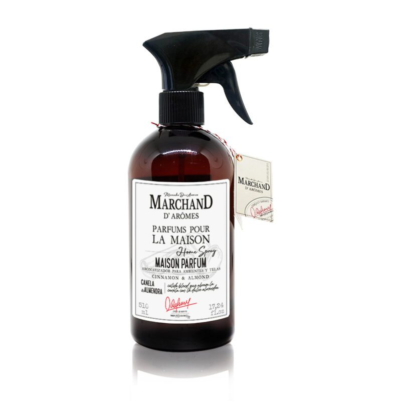 MARCHAND D'AROMES HOME SPRAY CANELA & ALMENDRA x510ML