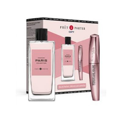 COFRE PRET A PORTER CITIES PARIS EDT 50ML + MASC  WONDERLUXE 