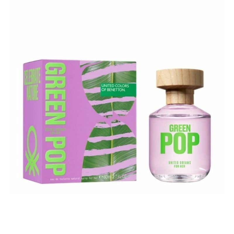 BENETTON UD GREEN POP FOR HER 80ML
