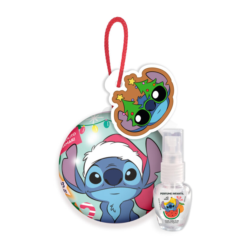 PERFUME BOLA DE NAVIDAD STITCH X 5 ML