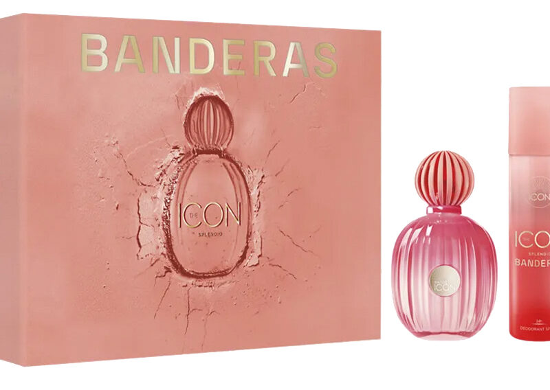 ESTUCHE ANTONIO BANDERAS THE ICON SPLENDID EDP 100ML + DEO 150ML