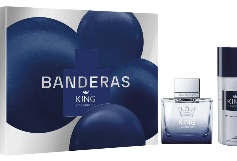 ESTUCHE ANTONIO BANDERAS KING OF SEDUCTION EDT 100ML + DEO 150ML