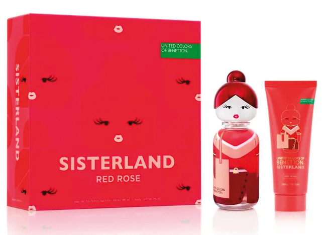 ESTUCHE BNT SIS RED ROSE EDT 80ML + CREMA DE MANOS