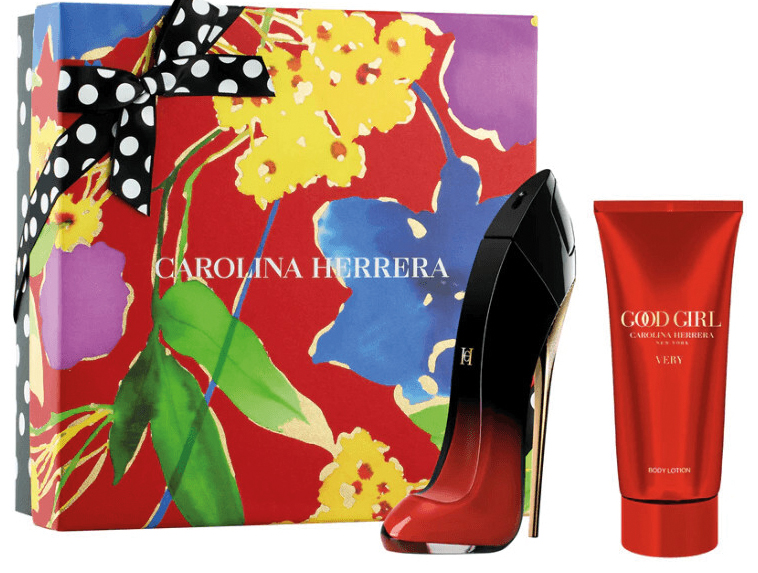 ESTUCHE CAROLINA HERRERA VERY G G ELIXIR EDP 80ML + BODY LOTION 100ML