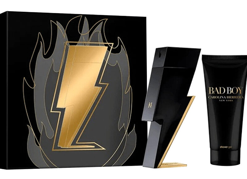 ESTUCHE CAROLINA HERRERA BAD BOY EDT 100ML + SH GEL 100ML + EDT 10ML