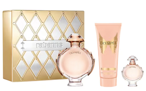ESTUCHE PR OLYMPEA  EDP 80ML + BODY LOTION 100ML + EDP MINI 6ML