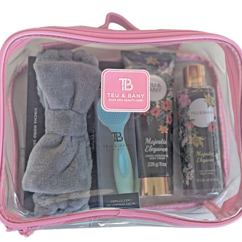 COFRE MAJESTIC ELEGANCE TEU & BANY - 5 PRODUCTOS + NECESER