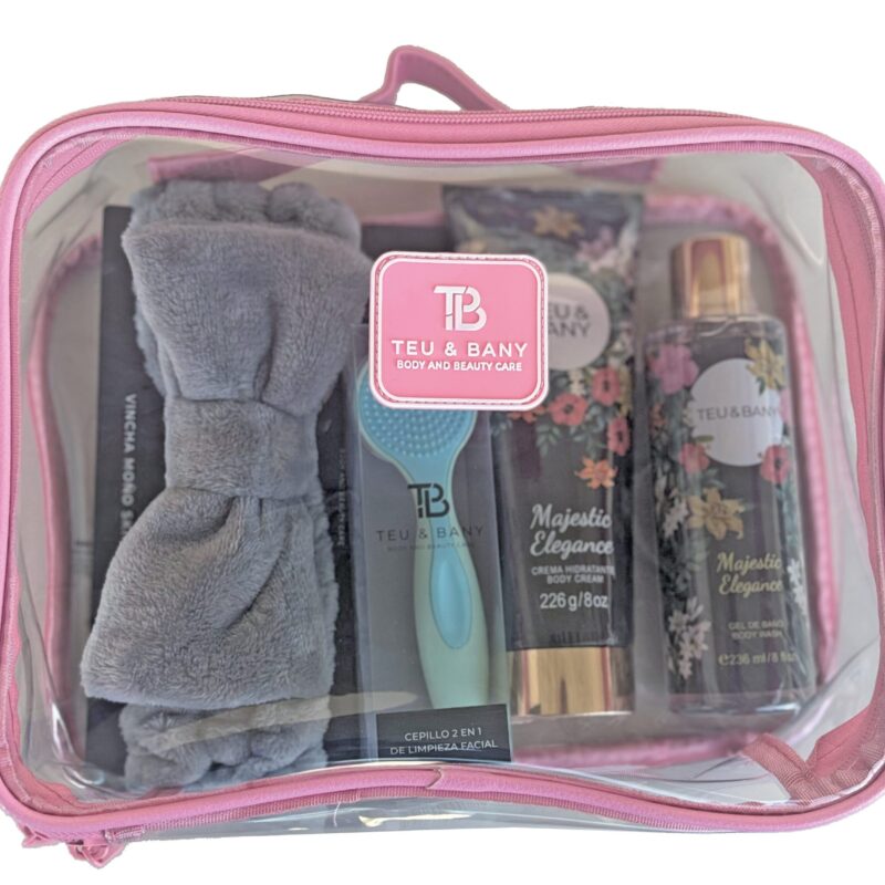 COFRE MAJESTIC ELEGANCE TEU & BANY - 5 PRODUCTOS + NECESER
