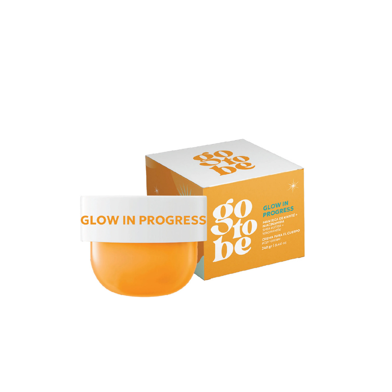 GO TO BE  - MANTECA CORPORAL EN CREMA x 240GR. - GLOW IN PROGRESS