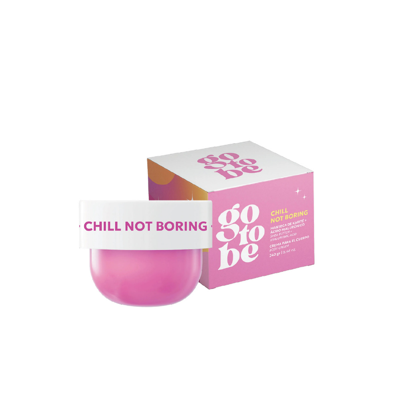 GO TO BE - MANTECA CORPORAL EN CREMA x 240GR. - CHILL NOT BORING