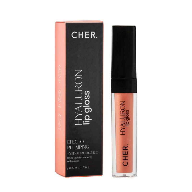 CHER - BRILLO LABIAL -  HYALURON LIP GLOSS  - NUDE