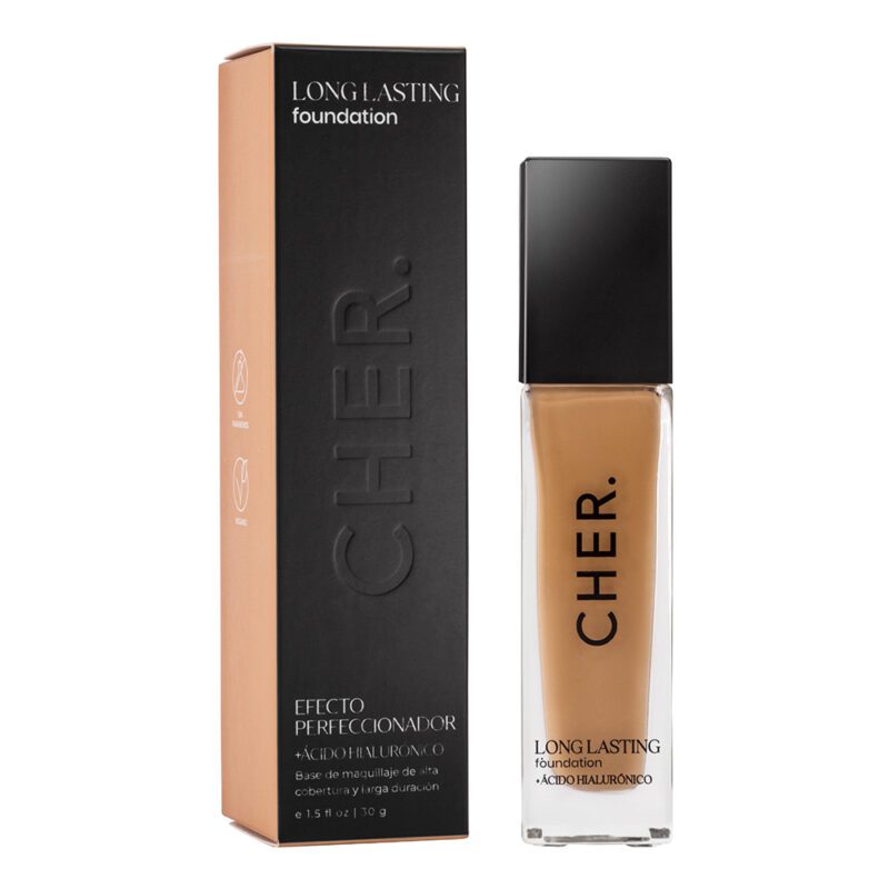 CHER - BASE LARGA DURACION -  LONG LASTING FOUNDATION - BEIGE