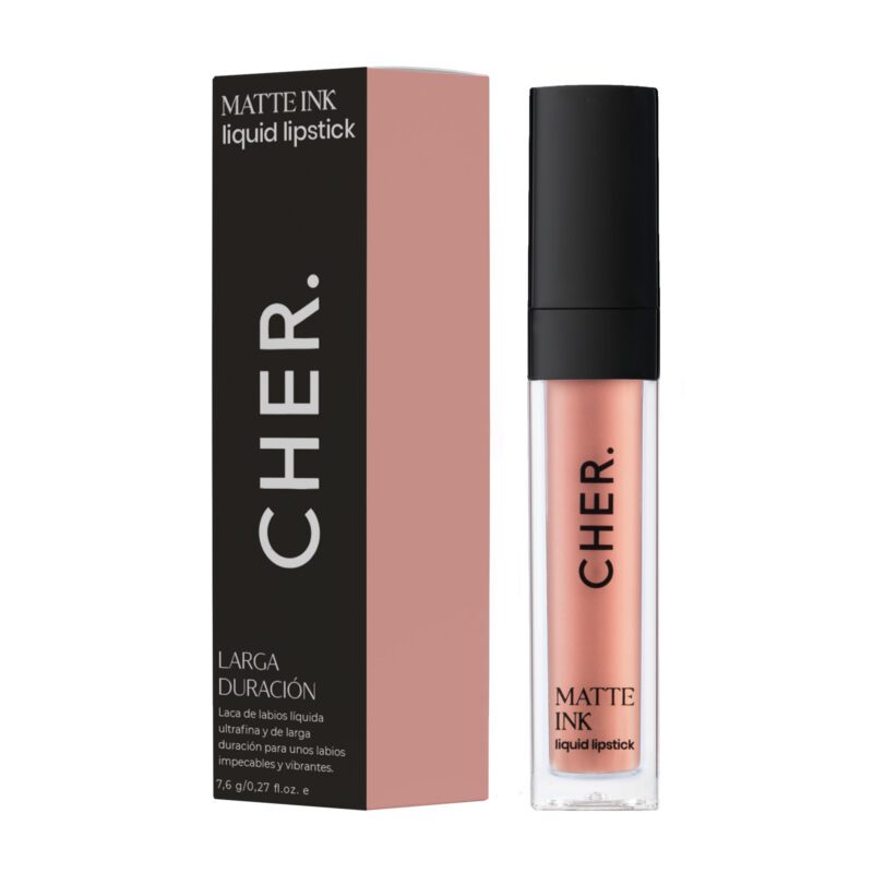 CHER - LABIAL LIQUIDO MATE -  MATTE INK 5 PEACH SORBET