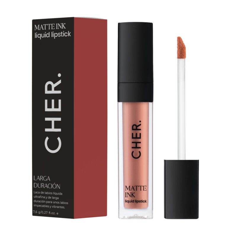 CHER - LABIAL LIQUIDO MATE -  MATTE INK 6 CINNAMON CHIC