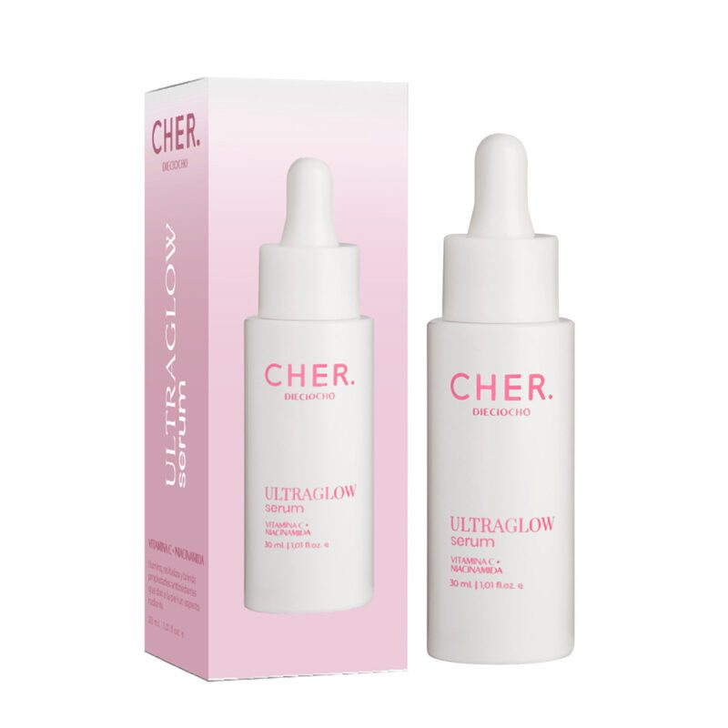 CHER DIECIOCHO ULTRAGLOW SERUM x 30ML - SERUM ILUMINA Y REVITALIZA
