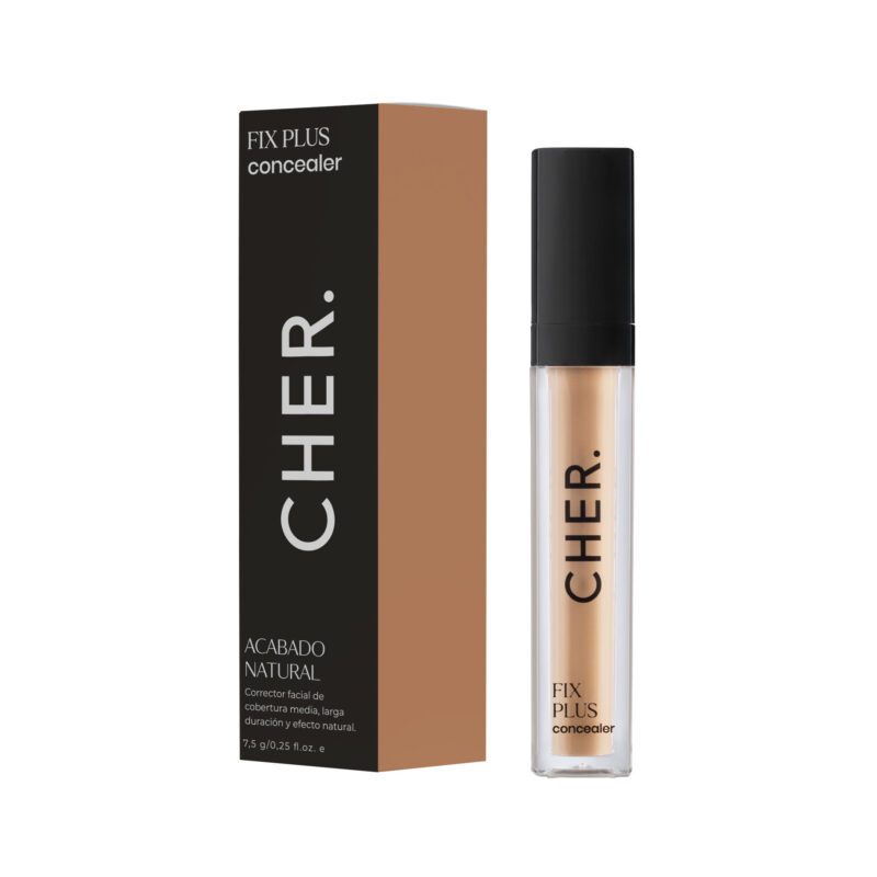 CHER - CORRECTOR DE OJERAS -  FIX CONCEALER 2 DURAZNO