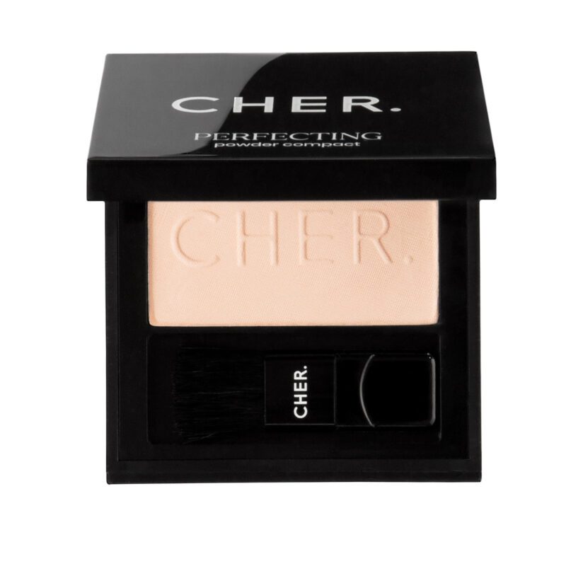 CHER - POLVO COMPACTO -  PERFECTING POWDER COMPACT 1 BEIGE CLARO