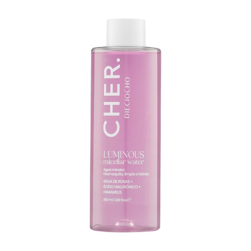 CHER LUMINOUS MICELLAR WATER 200ML - AGUA MICELAR