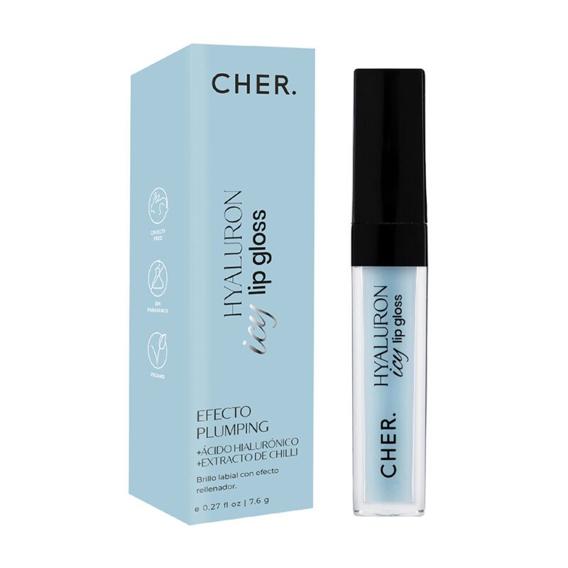 CHER - BRILLO LABIAL -  HYALURON LIP GLOSS -  ICY