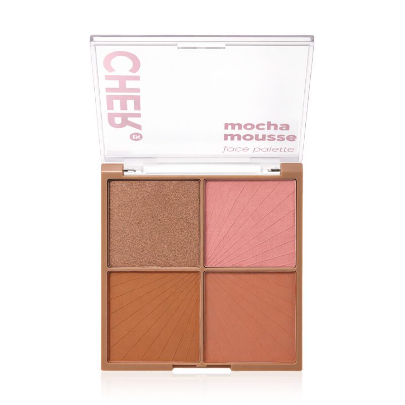 CHER DIECIOCHO - PALETA DE ROSTRO 4 TONOS - FACE PALETTE MOCHA MOUSSE