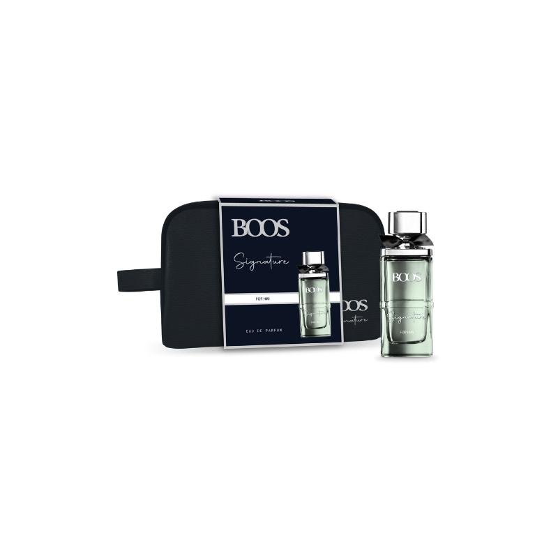 BOOS NECESER SIGNATURE BLACK + EDP 100 ML