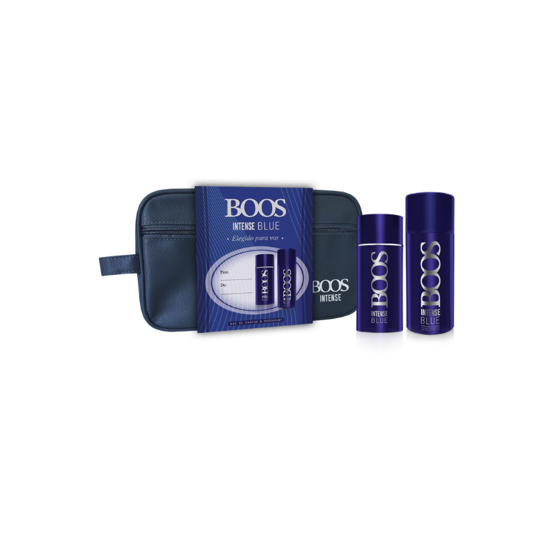 BOOS NECESER INTENSE BLUE EDP 60 ML + DEO