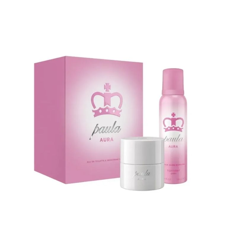 PAULA AURA ESTUCHE - EDT 60ML + DEO
