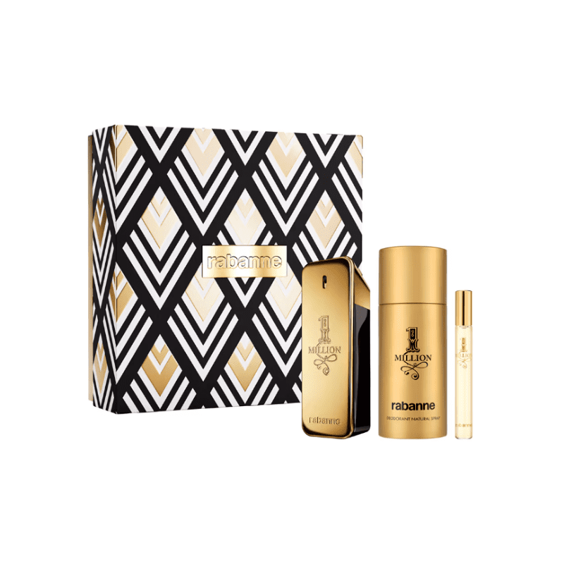 ESTUCHE PR ONE MILLION EDT 100ML + DEO 150ML + EDT 10ML