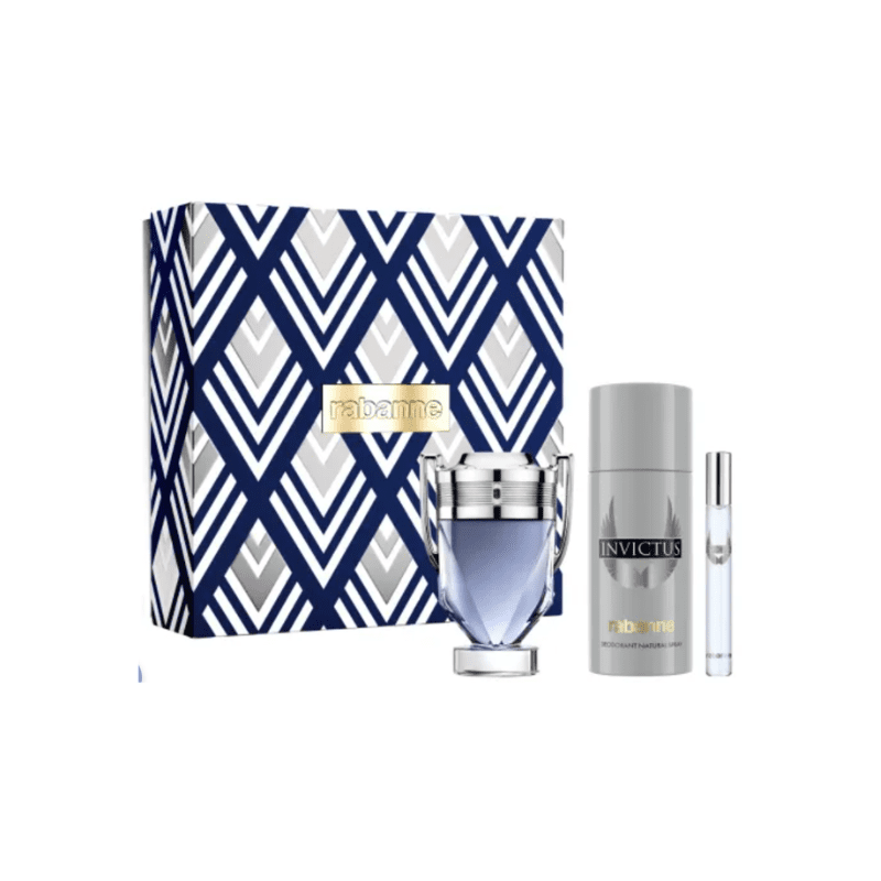 ESTUCHE PR INVICTUS EDT 100ML + DEO 150ML + EDT 10ML