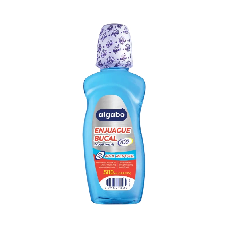 ALGABO ENJUAGUE BUCAL MENTHOL 500ML