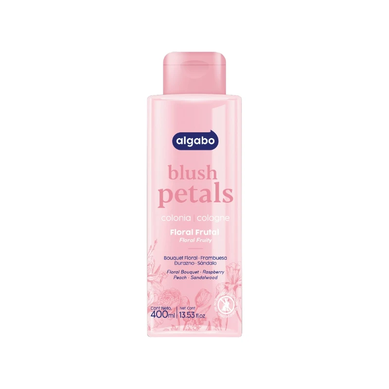 ALGABO COLONIA BLUSH PETALS x 400ML - ROSA