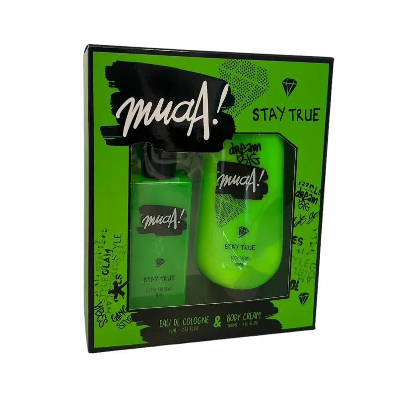 PACK MUAA STAY TRUE COLONIA 75ML + BODY CREAM 100ML